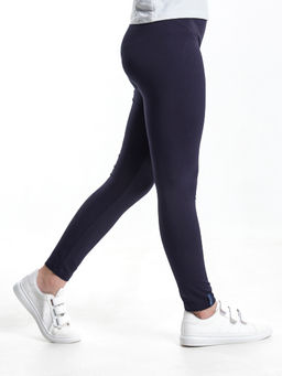 Лосины подростковые темно синего цвета UD 5094 синий