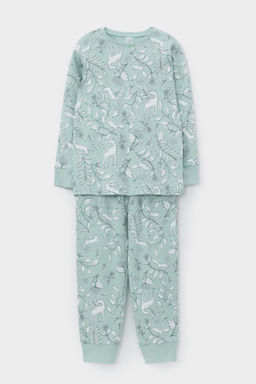 Crockid _ К 1552/лесные друзья на голубой дымке пижама дет  фото 2