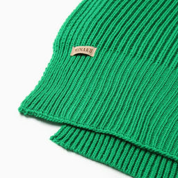 Снуд-трансформер MINAKU, р-р 56-58, цвет изумрудный  фото 2