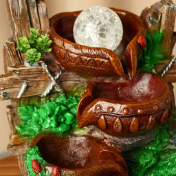 Фонтан настольный «Особенное место», 20×16×26 см, с подсветкой