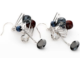 Серьги PR2888 серебро