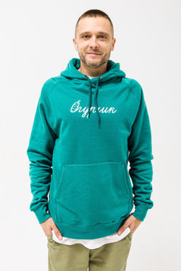 Худи ЗАПОРОЖЕЦ Ogurchik GREEN