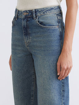 Barrel Fit Kad?n Jean Pantolon