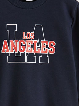 Los Angeles Bask?l? Erkek ?ocuk Sweatshirt