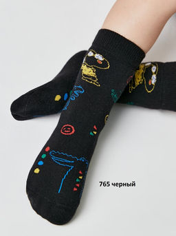 Носки дет. Sof-Tiki 21С-13СП,р.16 (32/4)! - 765 черный