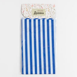 Фартук «Доляна», синий, 60×80 см, 100% п/э
