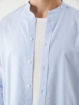 Rahat Kal?p Hakim Yaka Uzun Kollu Erkek G?mlek