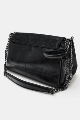 Сумка на плечо Zara Solapa Rock черная