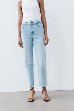 Z1975 MOM-FIT HIGH-WAIST JEANS - Zara фото 20