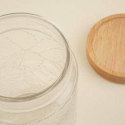 Банка для сыпучих продуктов SL Home Ивелин, 2 л, 1220 см, с деревянной крышкой, стекло, прозрачная - Sima-land home фото 5