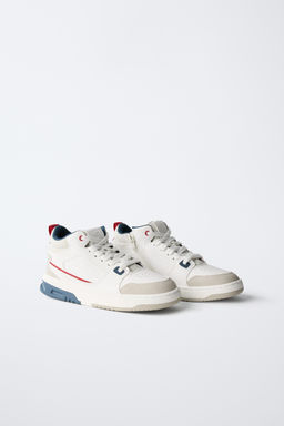 MULTI-PIECE HIGH-TOP SNEAKERS - Zara фото 2