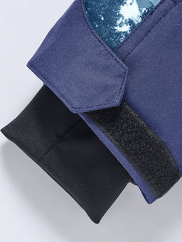 Горнолыжный костюм для мальчика темно-синего цвета 9327TS - Valianly фото 7