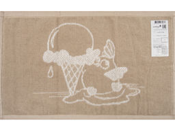 1с105.513ж2 Морожко (лен3) Полотенце махровое 50х30 см