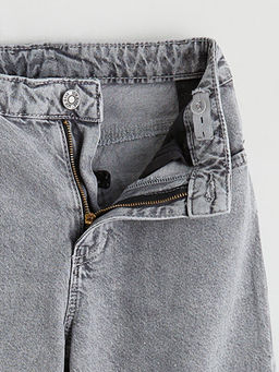 Wideleg Ta?l? K?z ?ocuk Jean Pantolon