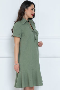 Платье Моника (оливка) - Diolche фото 8