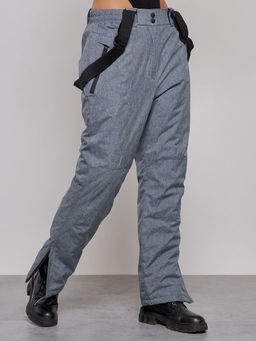 Полукомбинезон горнолыжный CHUNMAI 811Sr женский серый утеплитель 250 г/м² - Mtforce фото 11