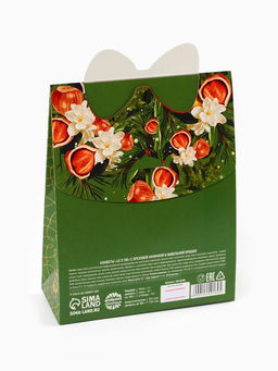 Конфеты на новый год шоколадные в коробке Волшебных моментов, 150 г