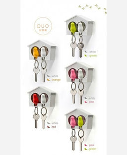 Ключница "Двойной скворечник" 904334