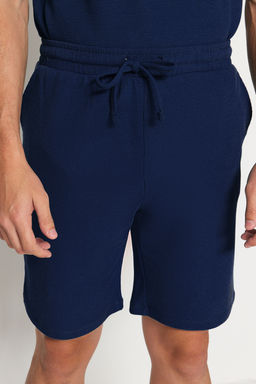 TRENDYOL MAN Mavi Regular Fit Waffle Sortlu Pijama Tak?m? TMNSS23PT00032 - Trendyolmilla фото 43