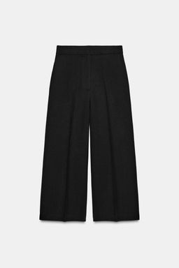 HIGH-WAIST CULOTTE TROUSERS - Zara фото 6