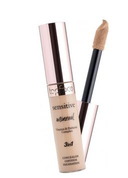 Topface Консилер минеральный 3 в 1 "Sensitive Mineral 3in1Concailer" тон 5 PT471 (12мл)