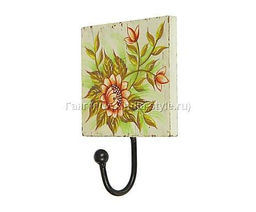 Вешалка-крючок (дерево,роспись) № Дж21304/С 2шт/уп - Ганг фото 3