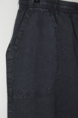 TRENDYOL MAN Antrasit Slim Y?kama/Eskitme Gorunumlu Jogger Beli Pacas? Lastikli Yazl?k Pantolon TMNSS25PL00032 - Trendyolmilla фото 2