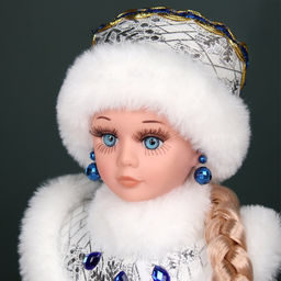 Фигурка Снегурочка 30 см +подарок / 21B35 /уп 36/ - Галеонтрейд фото 3