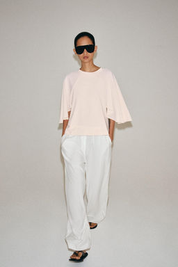 CAMISETA COMBINADA / Rosa
