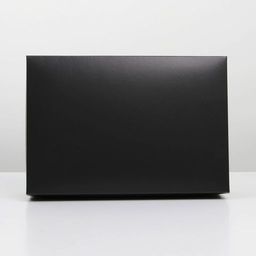 Коробка складная Черная, 30 х 20 х 9 см - Дарите счастье фото 4