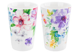 Набор 2 кружек 430 мл Цветы NEW BONE CHINA - Elan gallery фото 7