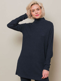 PELICAN, джемпер женский, Темно-синий