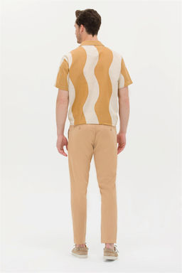 Мужские холщовые брюки цвета верблюжьей шерсти - U.s. polo assn фото 11