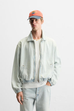 OVERDYED DENIM JACKET - Zara фото 2