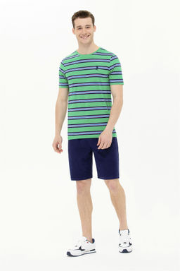 U. S. Polo Assn Мужская зеленая футболка с круглым вырезом - U.s. polo assn фото 11