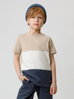 КР 302171/темно-бежевый к569 фуфайка (футболка) для мал - Crockid фото 12