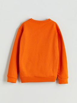 Bisiklet Yaka Erkek ?ocuk Sweatshirt