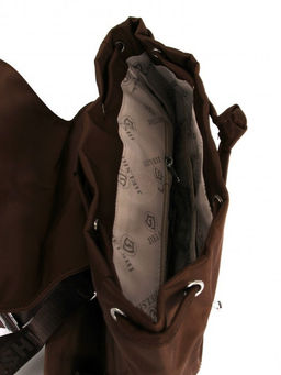 Рюкзак жен текстиль JLS-1923, 1отд, 3внеш+4внут карм, коричневый SALE 262262 - Adelia фото 3