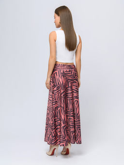 Юбка розового цвета длины миди - 1001dress фото 2