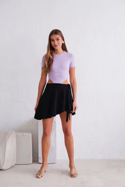 11341 Мини-юбка чёрная - Martichelli фото 5