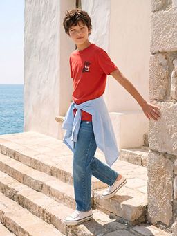 Джинсы Baggy Fit для мальчиков свободного кроя
