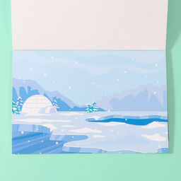 Наклейки в книжке «Животные», 5 фонов, 20.7×14.2 см