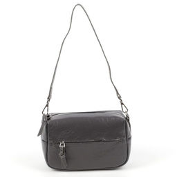 Женская кожаная сумка бочонок через плечо 0051-4 - Cidirro фото 3