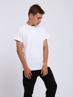 Рубашка-поло Михаил белый Ладошки  фото 16