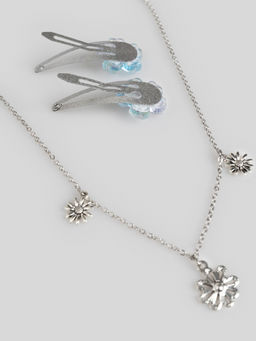 ACOOLA / Набор (бусы + 2 заколки для волос) детский Oyel разноцветный  фото 2