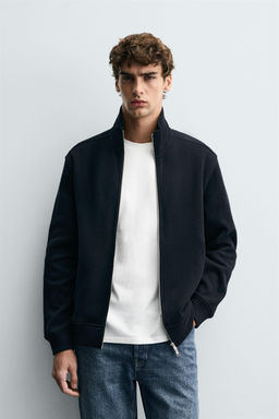 RIBBED ZIP-UP JACKET - Zara фото 2