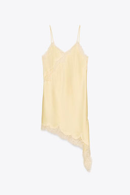 ASYMMETRIC LACE DRESS ZW COLLECTION - Zara фото 13