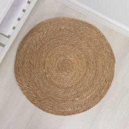 Коврик плетёный Доляна «Жгут», d=70 см