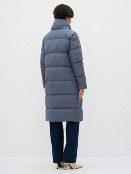 Conso/WDL 210502 - dusty blue Пуховое Пальто