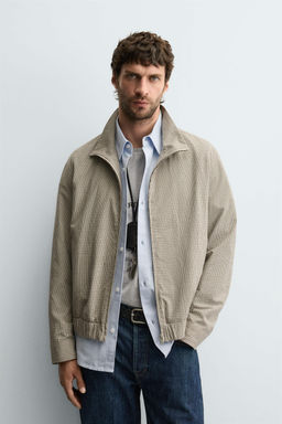 CHECK TEXTURED JACKET - Zara фото 2